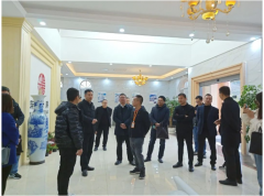 新型建材产业发展工作组莅临瑞气升腾调研指导